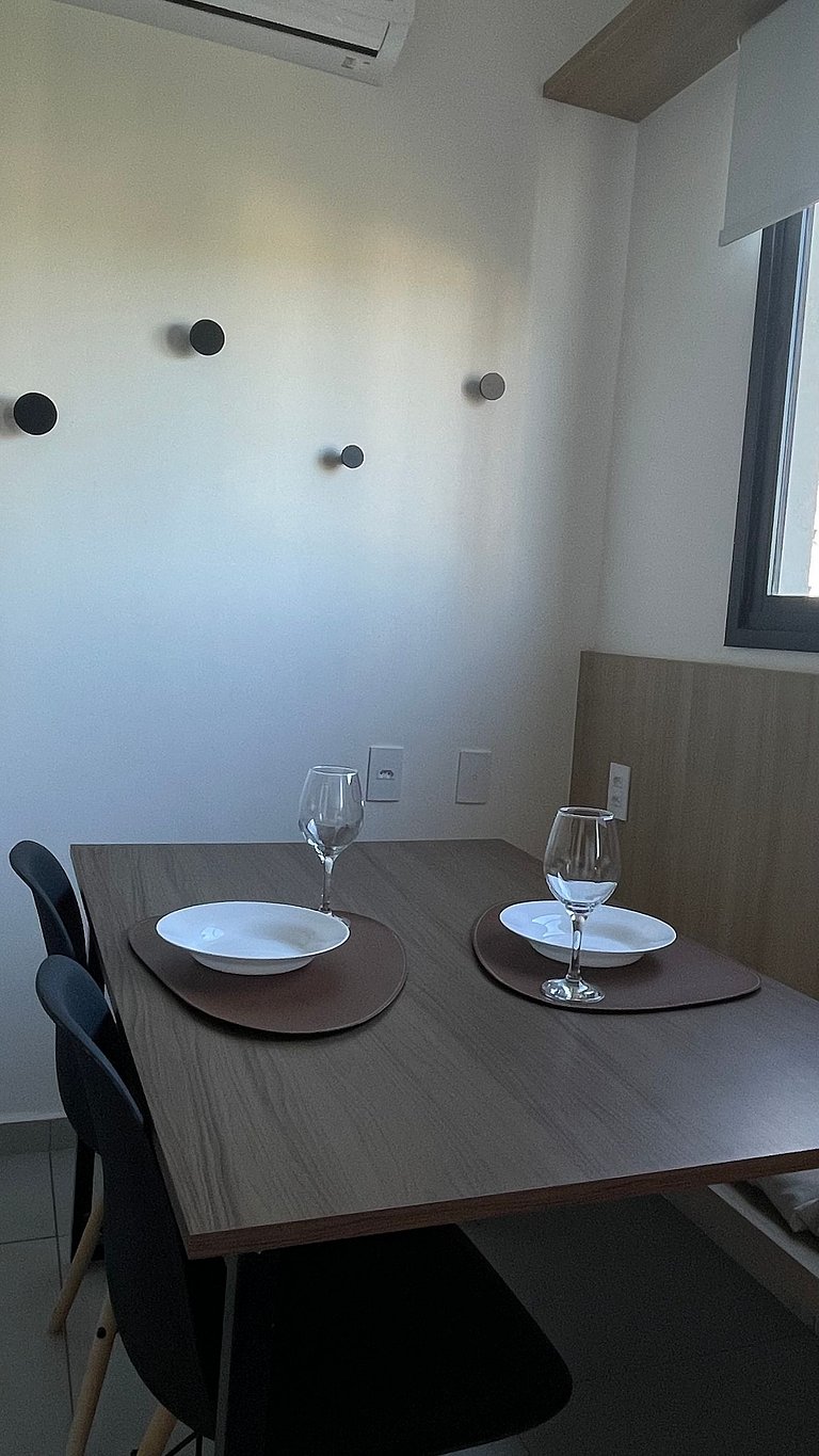 Apartment with Leisure and Security Next to USP and UFSCar