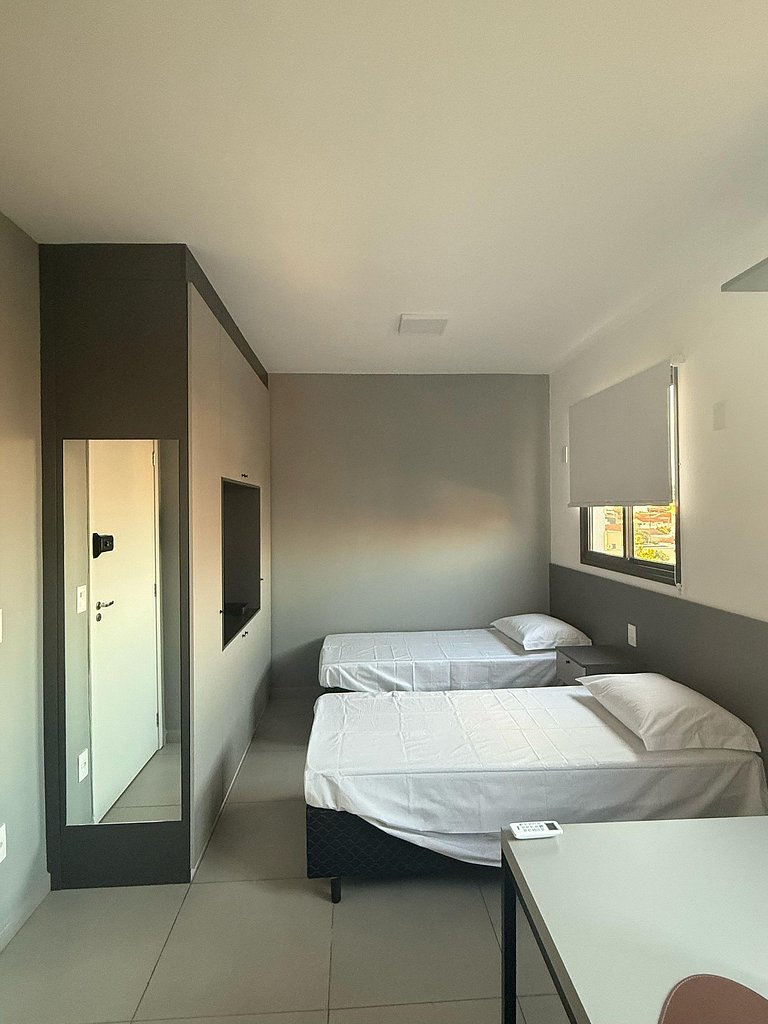 Apartment with Leisure and Security Next to USP and UFSCar