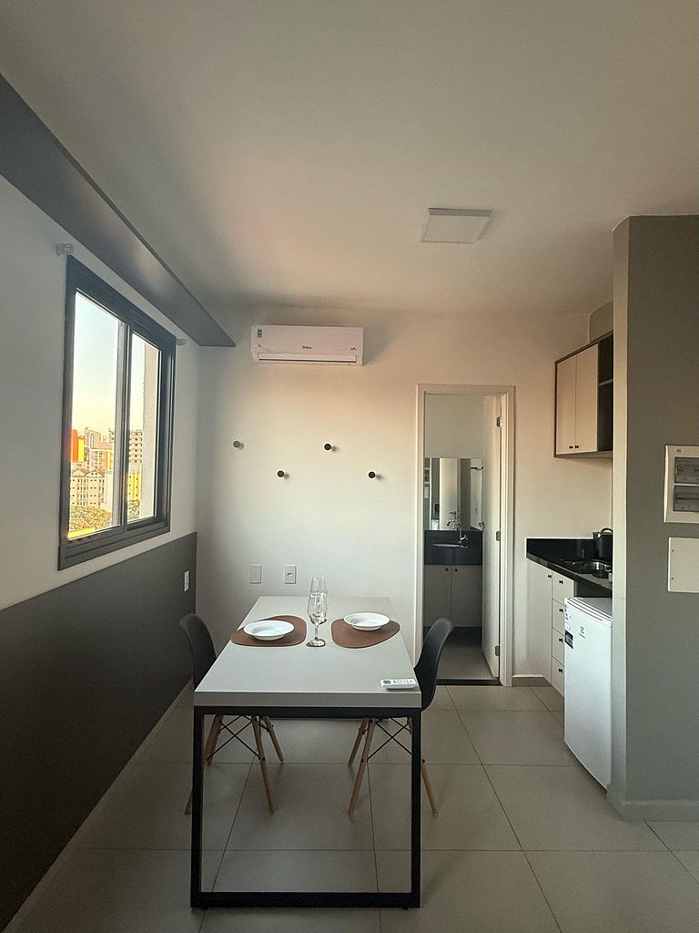 Apartment with Leisure and Security Next to USP and UFSCar