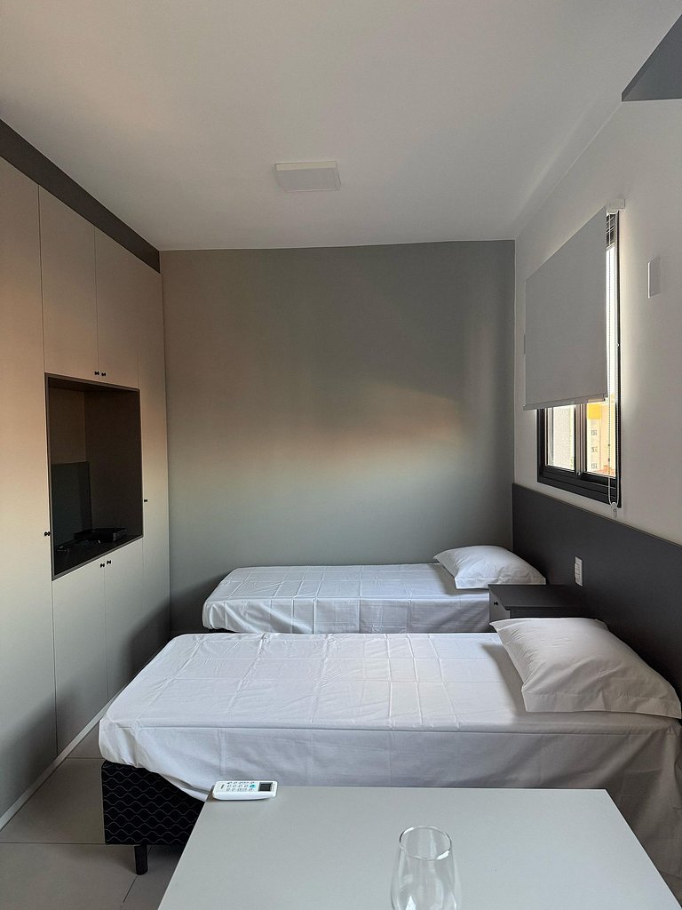 Apartment with Leisure and Security Next to USP and UFSCar