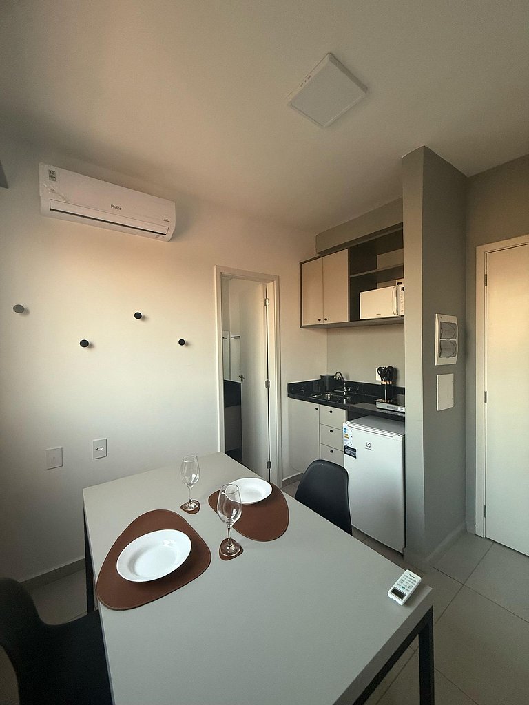 Apartment with Leisure and Security Next to USP and UFSCar