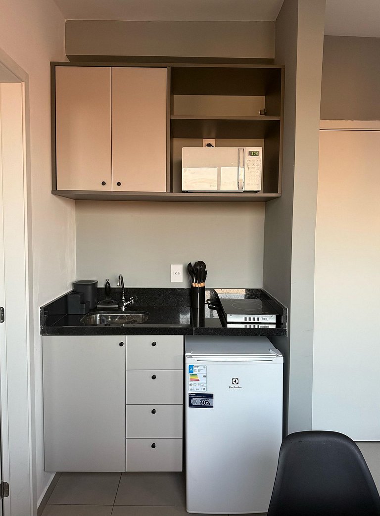 Apartment with Leisure and Security Next to USP and UFSCar