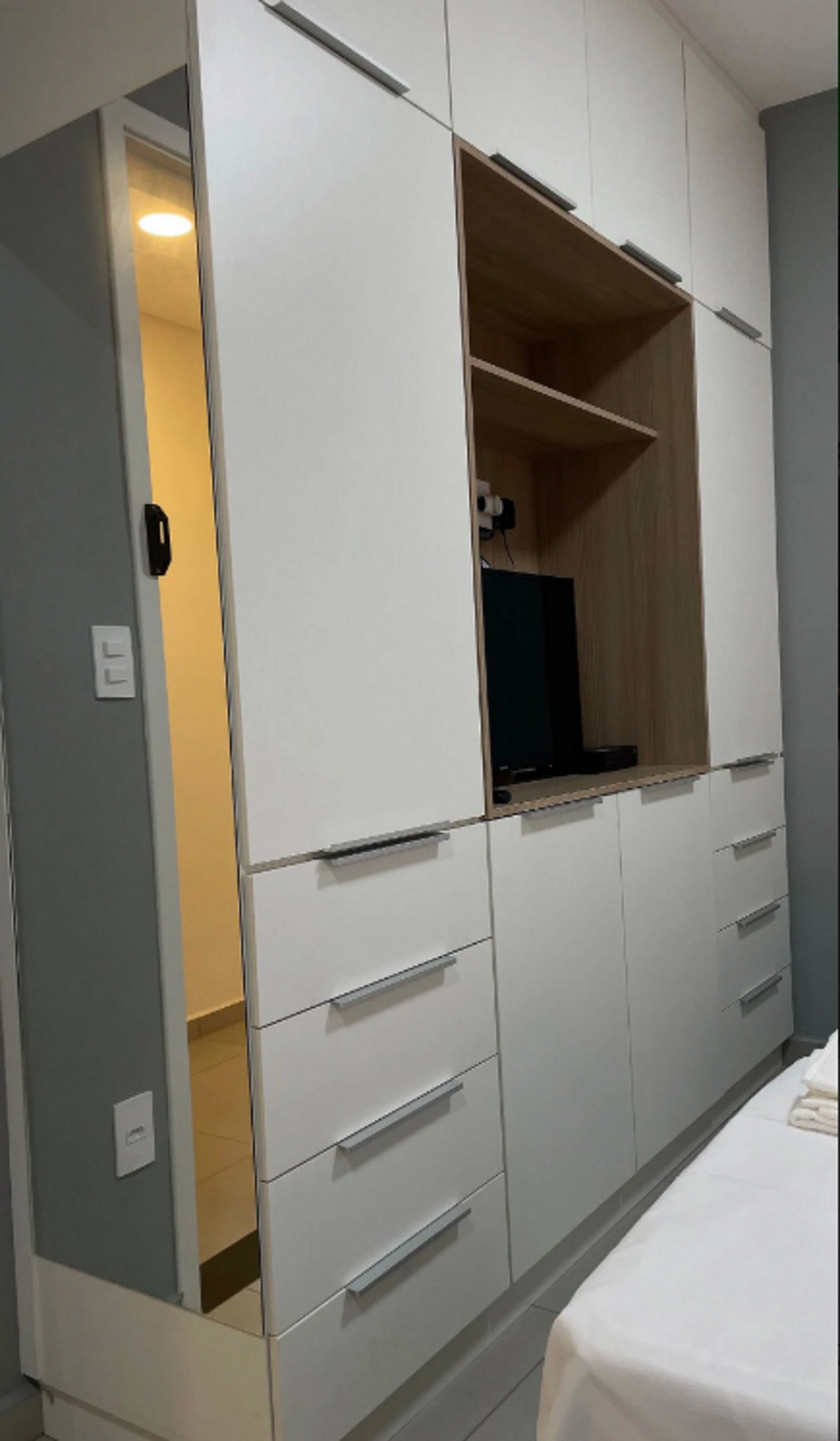 Apartment with Leisure and Security Next to USP and UFSCar