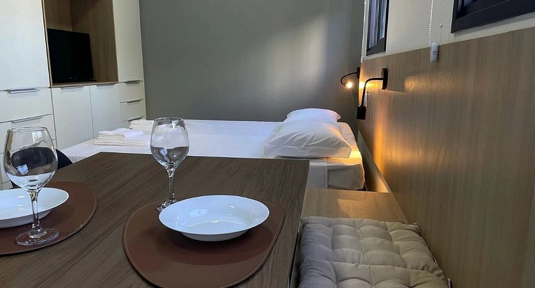 Apartment with Leisure and Security Next to USP and UFSCar