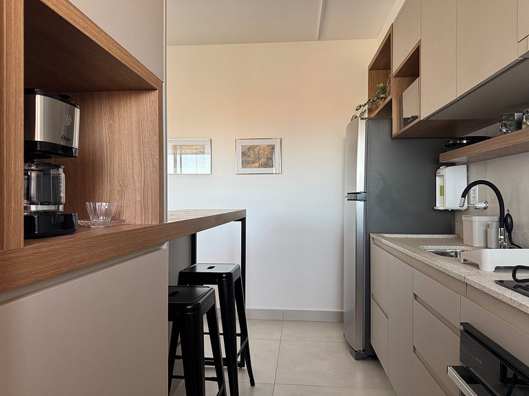 Conforto, praticidade e vista incrível em Bauru