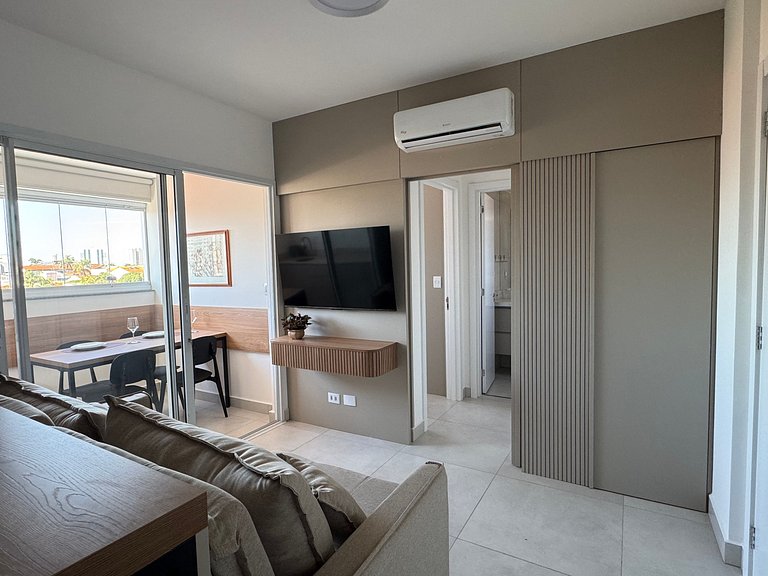 Conforto, praticidade e vista incrível em Bauru
