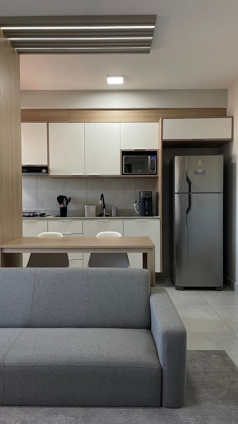 Apartamento aconchegante e completo em Bauru