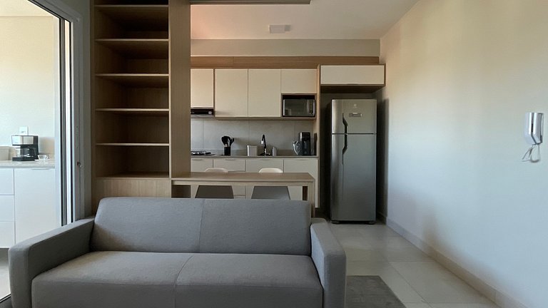 Apartamento aconchegante e completo em Bauru