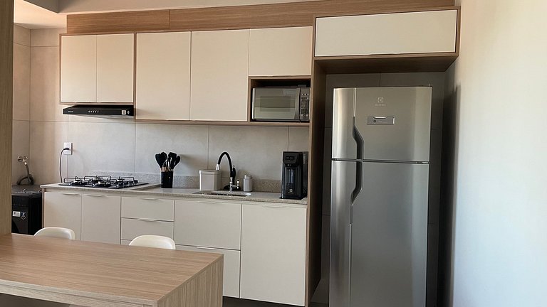 Apartamento aconchegante e completo em Bauru