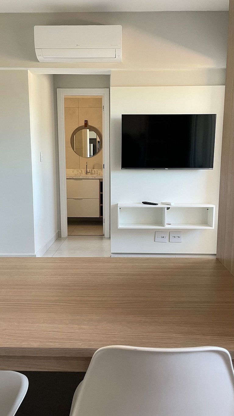 Apartamento aconchegante e completo em Bauru