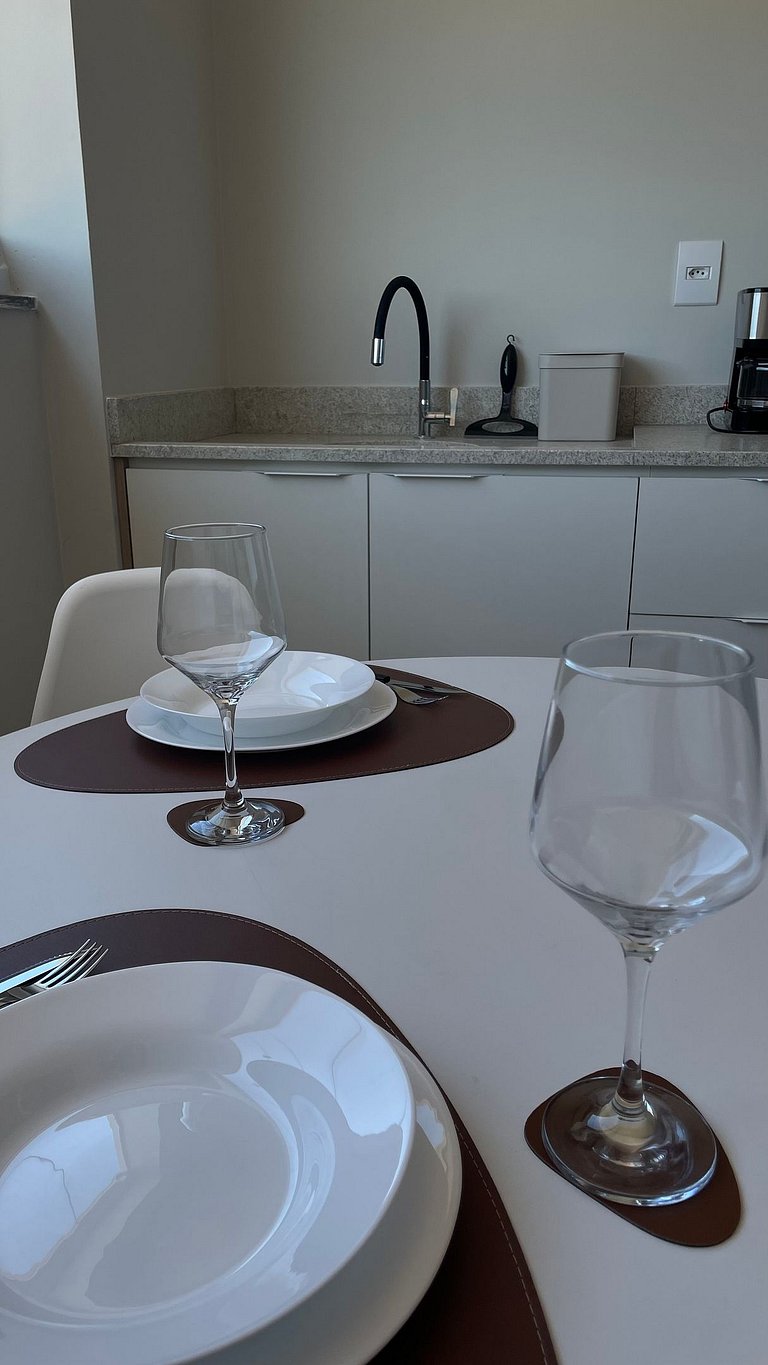 Apartamento aconchegante e completo em Bauru