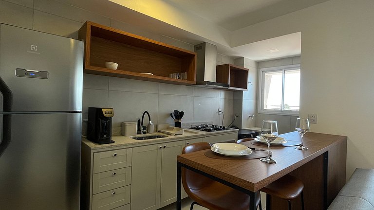 Apto com sacada gourmet – perto do centro de Bauru