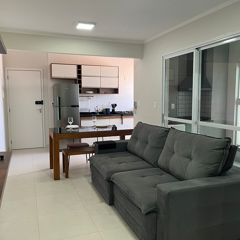 Apto com sacada gourmet e lazer completo em Bauru