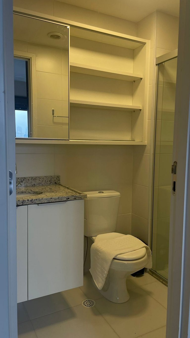 Studio com vista incrível – Pinheiros / Faria Lima
