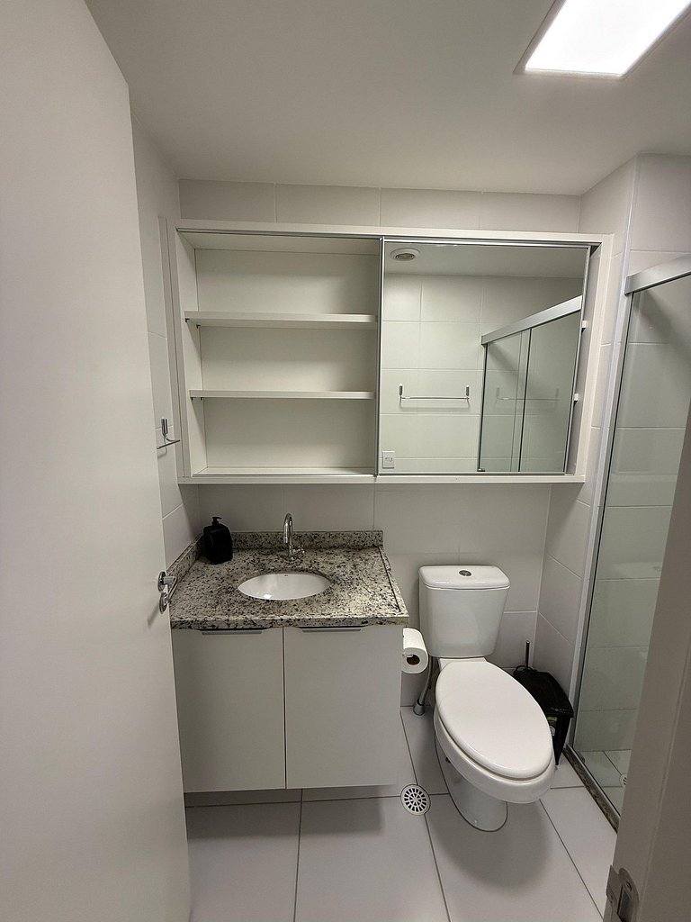 Studio with City View and Pool near Faria Lima