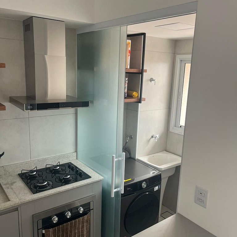 Apartamento confortável e completo em Bauru