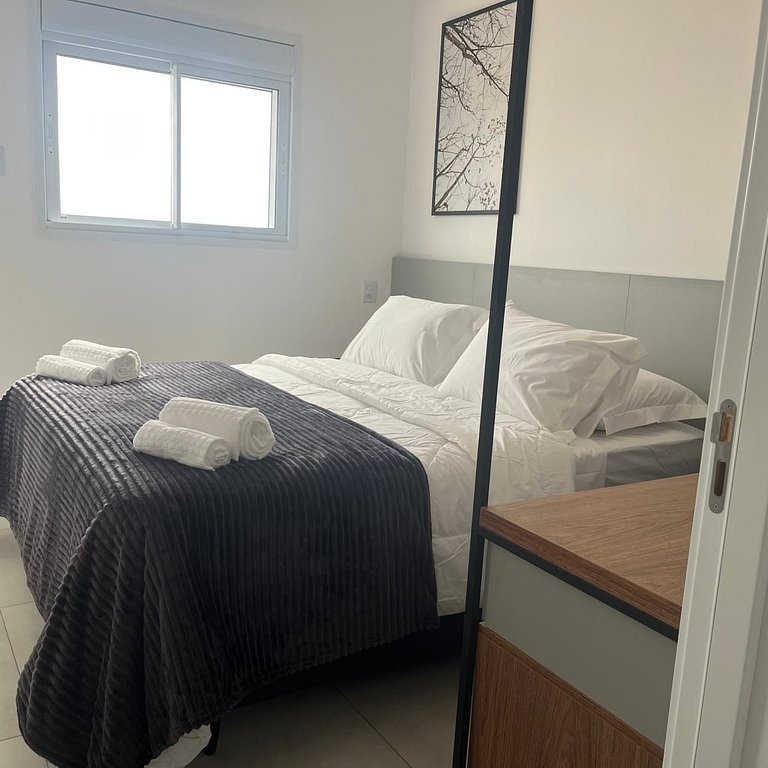 Apartamento confortável e completo em Bauru