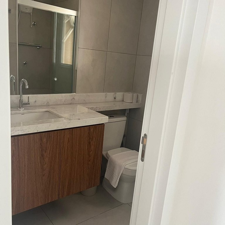 Apartamento confortável e completo em Bauru