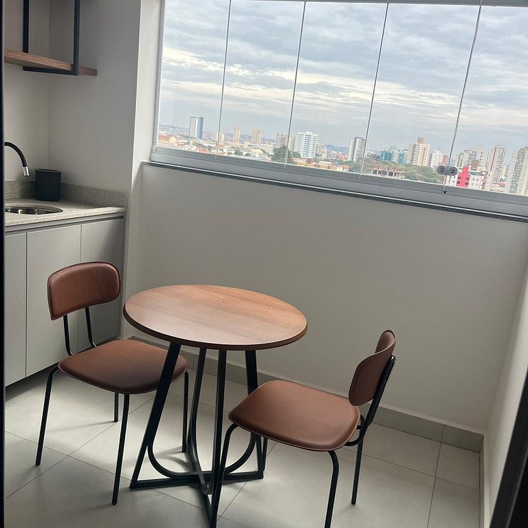 Apartamento confortável e completo em Bauru