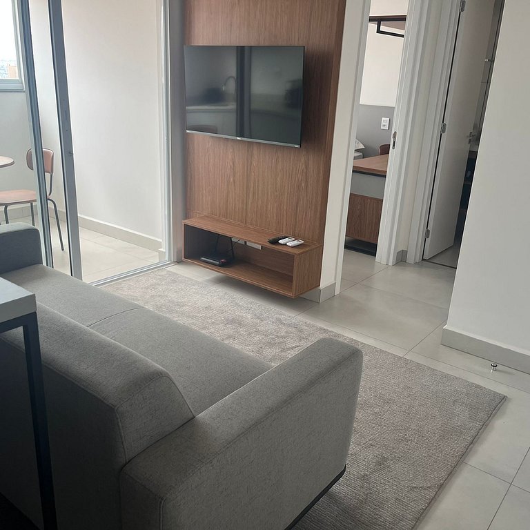 Apartamento confortável e completo em Bauru