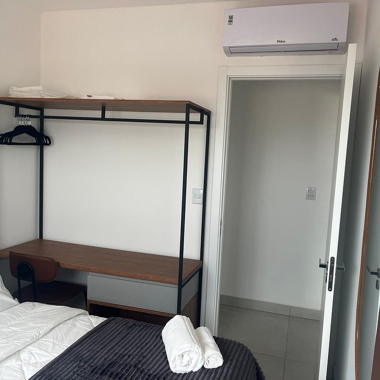Apartamento confortável e completo em Bauru