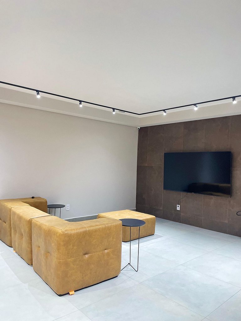 Apartment with Leisure and Security Next to USP and UFSCar