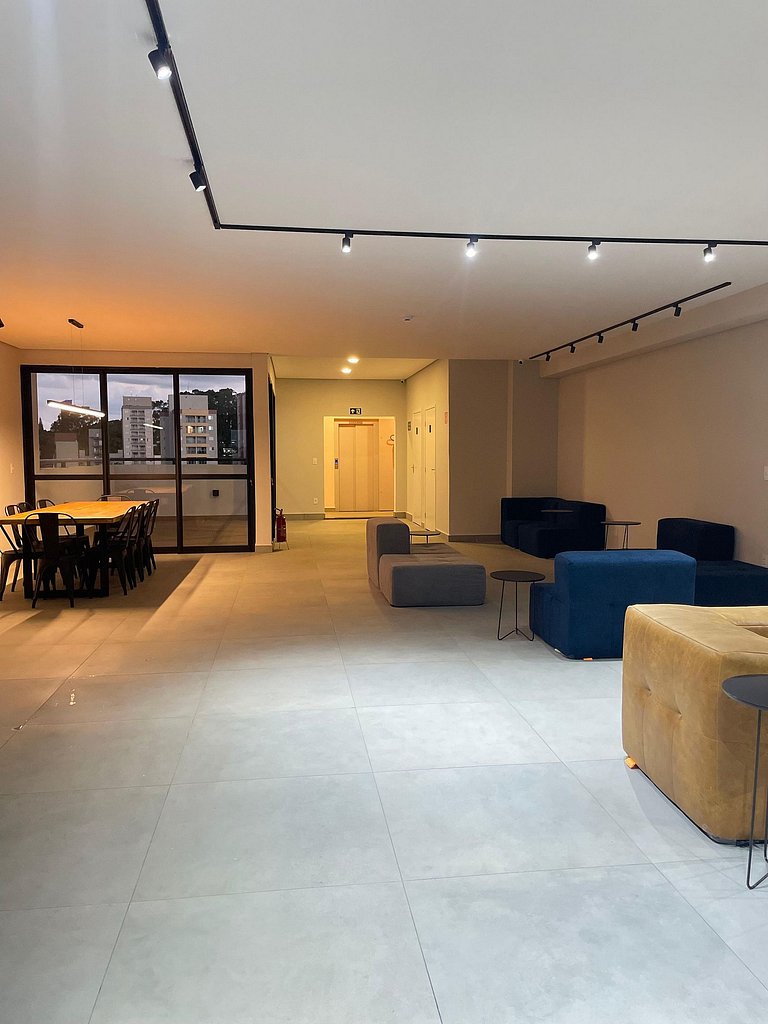 Apartment with Leisure and Security Next to USP and UFSCar