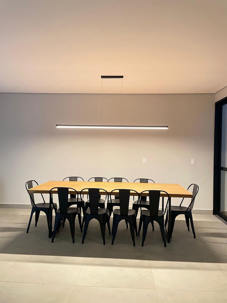 Apartment with Leisure and Security Next to USP and UFSCar