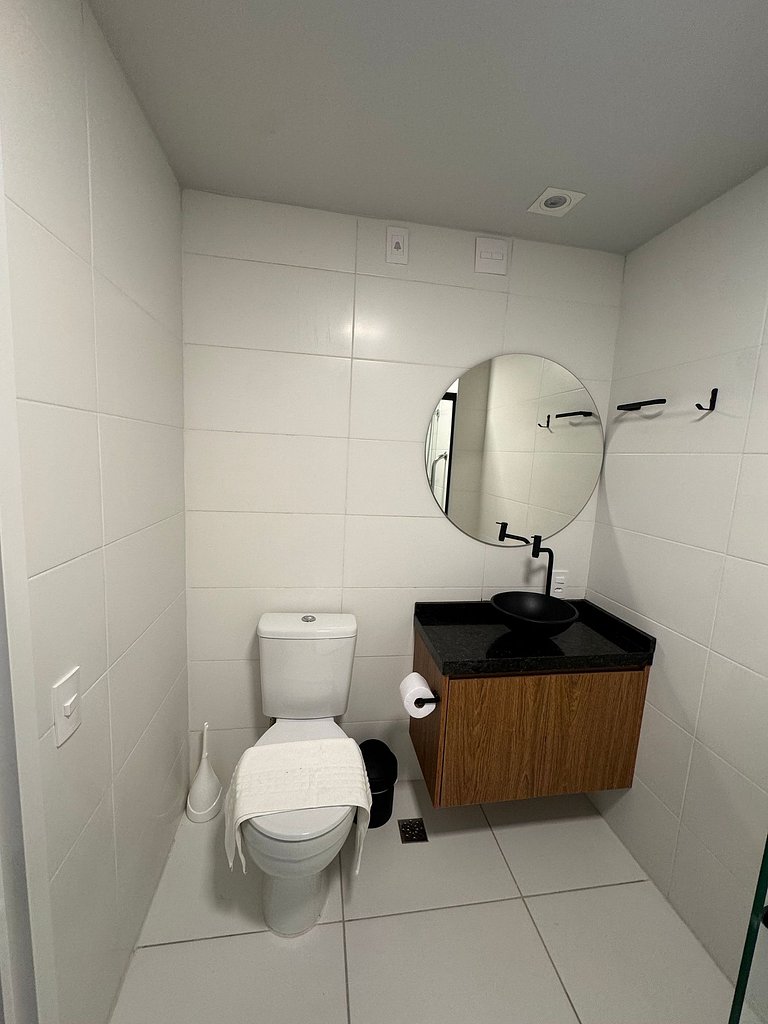 Studio with Gym and Coworking near Allianz Parque