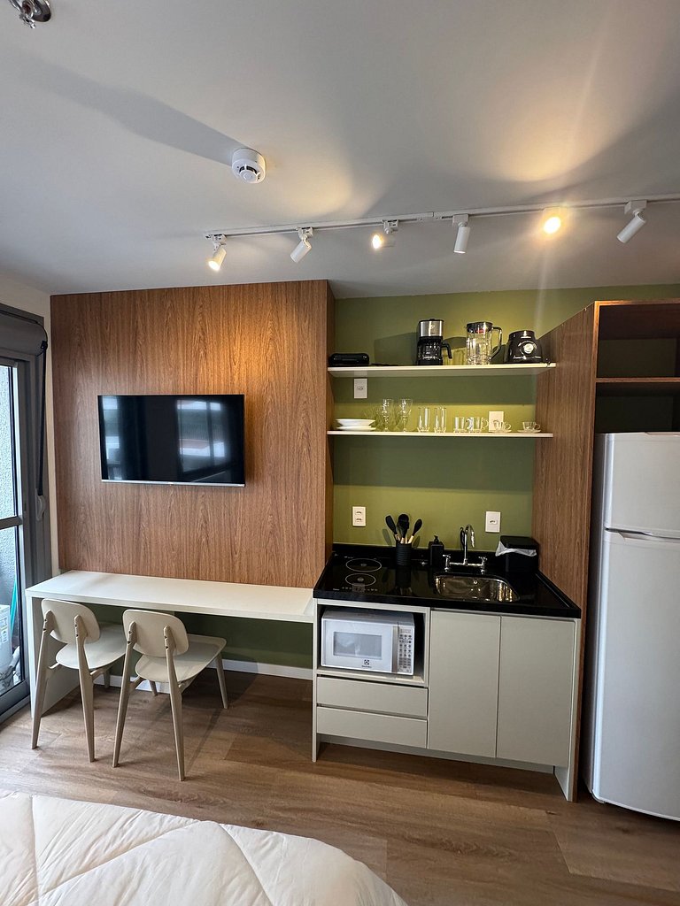Perdizes Studio with Gym near Allianz Parque