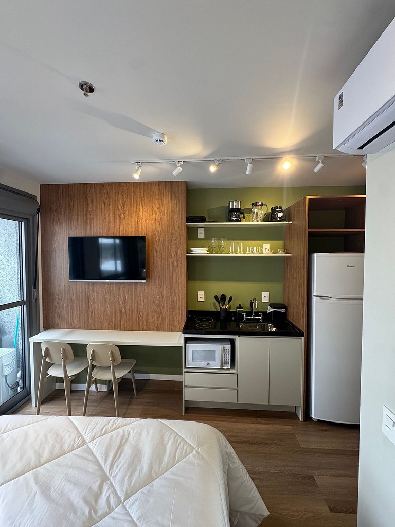 Perdizes Studio with Gym near Allianz Parque