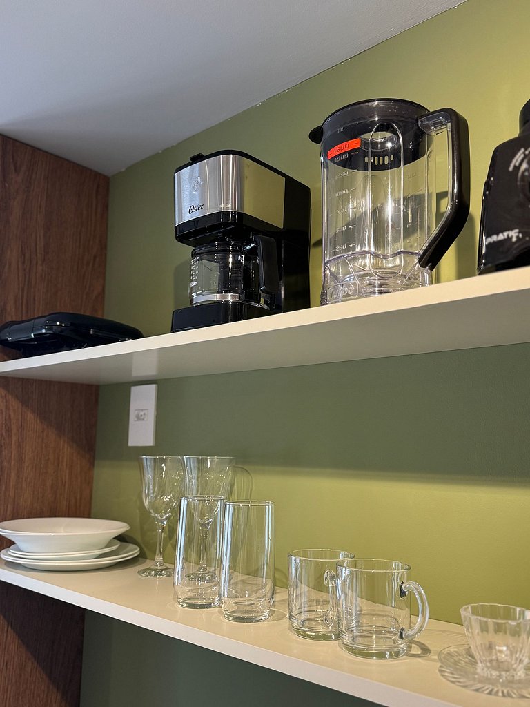 Perdizes Studio with Gym near Allianz Parque
