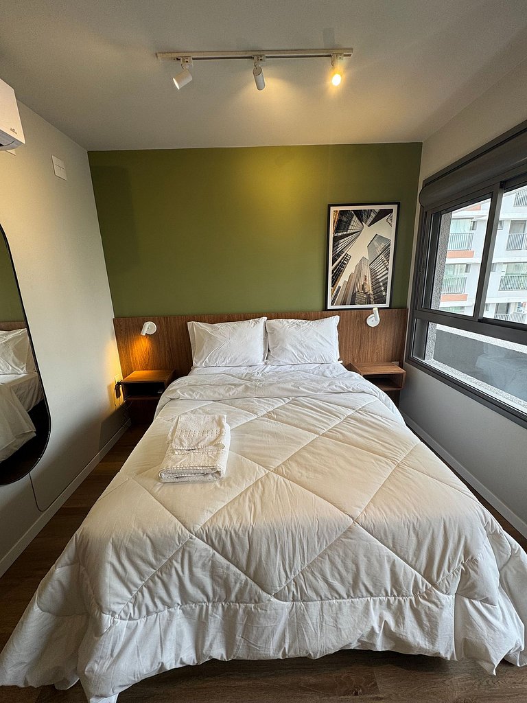 Perdizes Studio with Gym near Allianz Parque