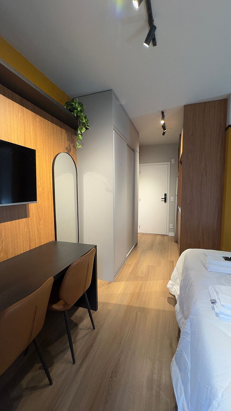 Studio próximo à Av. Paulista e Santa Cecília