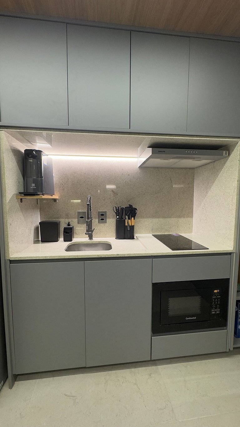 Studio exclusivo com design moderno – Faria Lima
