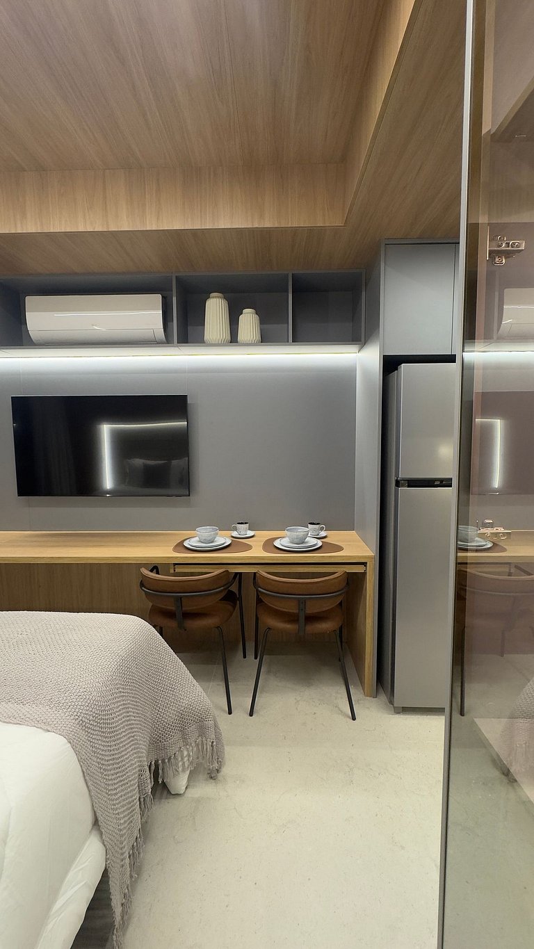 Studio exclusivo com design moderno – Faria Lima