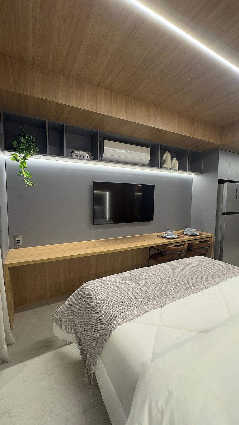 Studio exclusivo com design moderno – Faria Lima