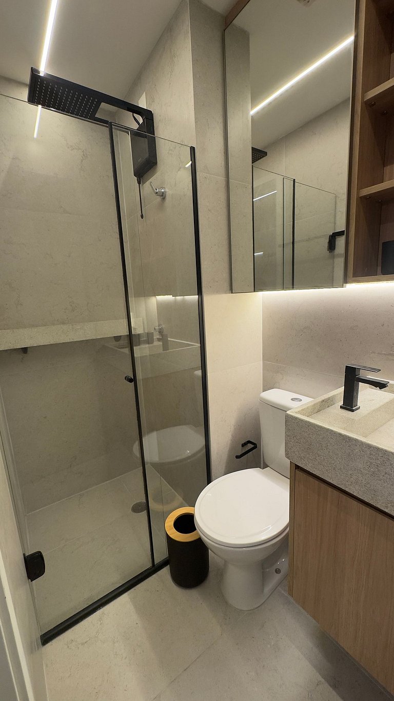 Studio exclusivo com design moderno – Faria Lima