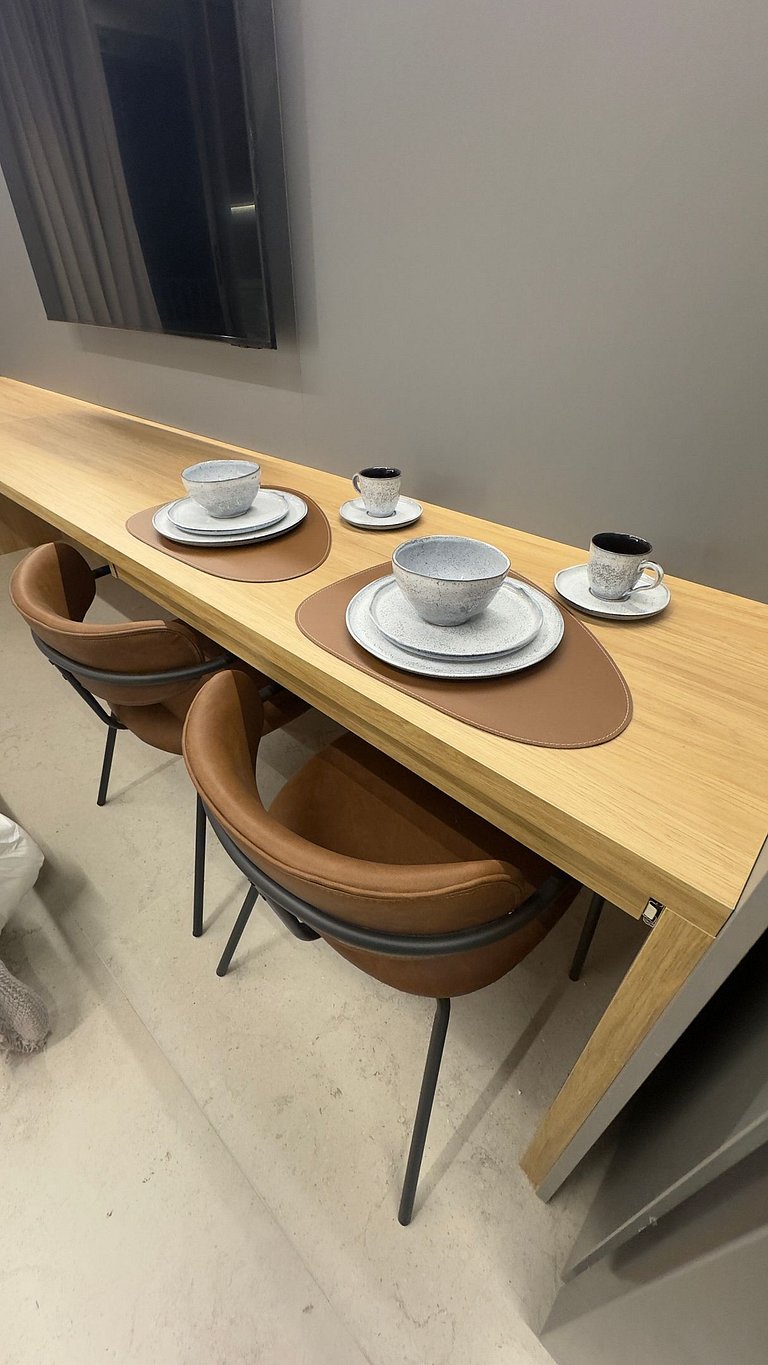 Studio exclusivo com design moderno – Faria Lima