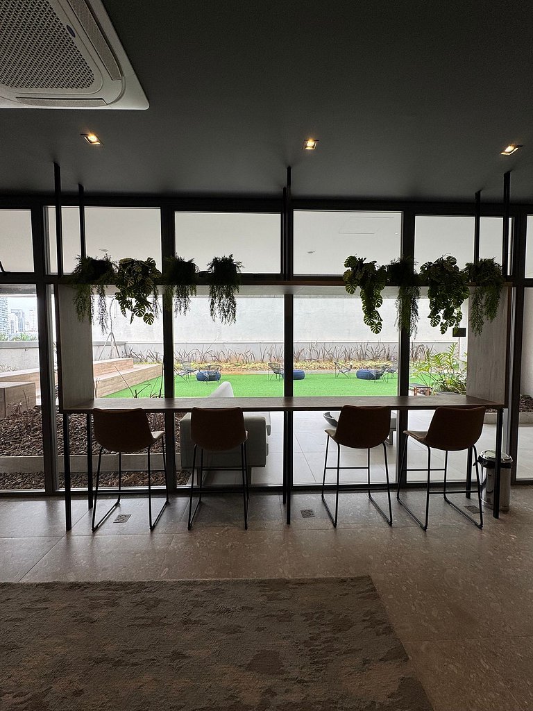 Studio exclusivo com design moderno – Faria Lima