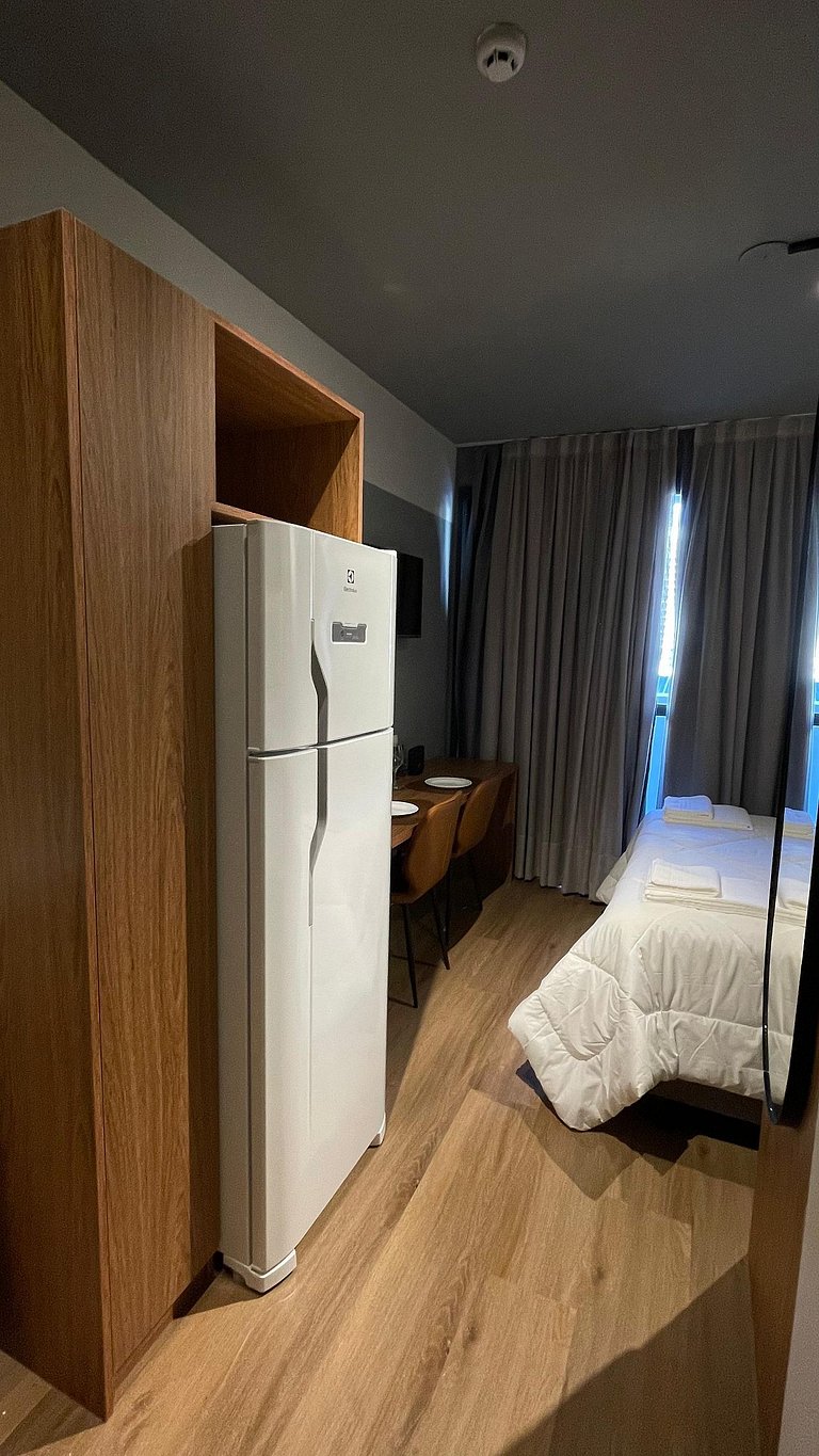 Studio with Gym 5 min from Paulista and Subway