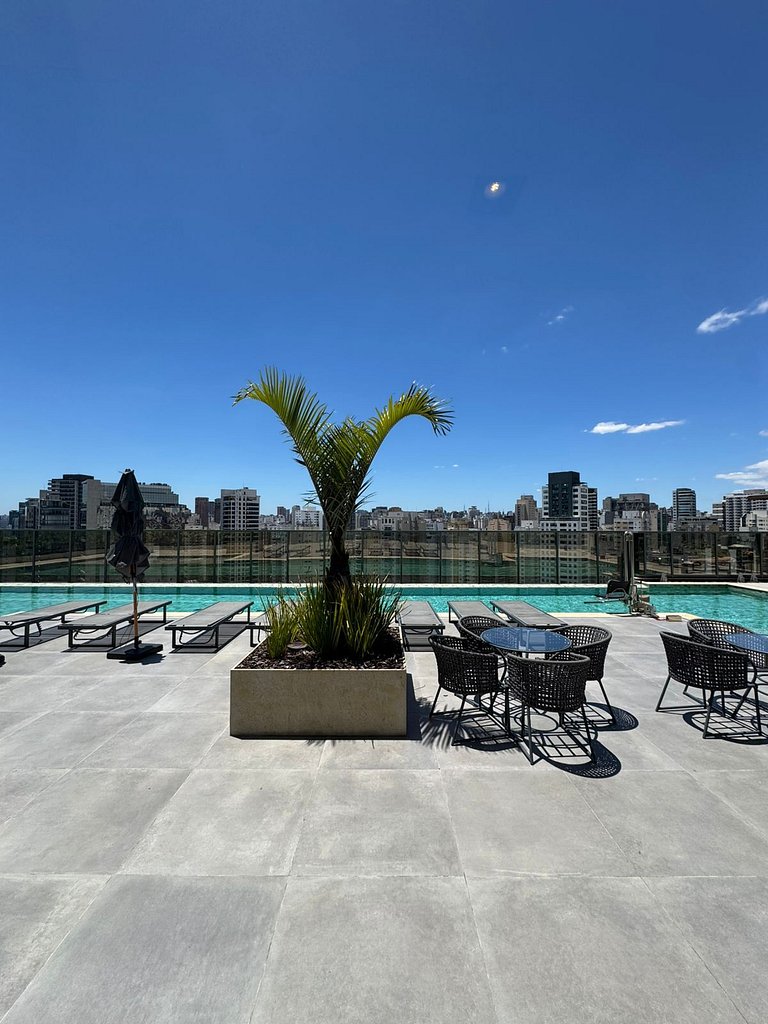 Studio exclusivo com design moderno – Faria Lima