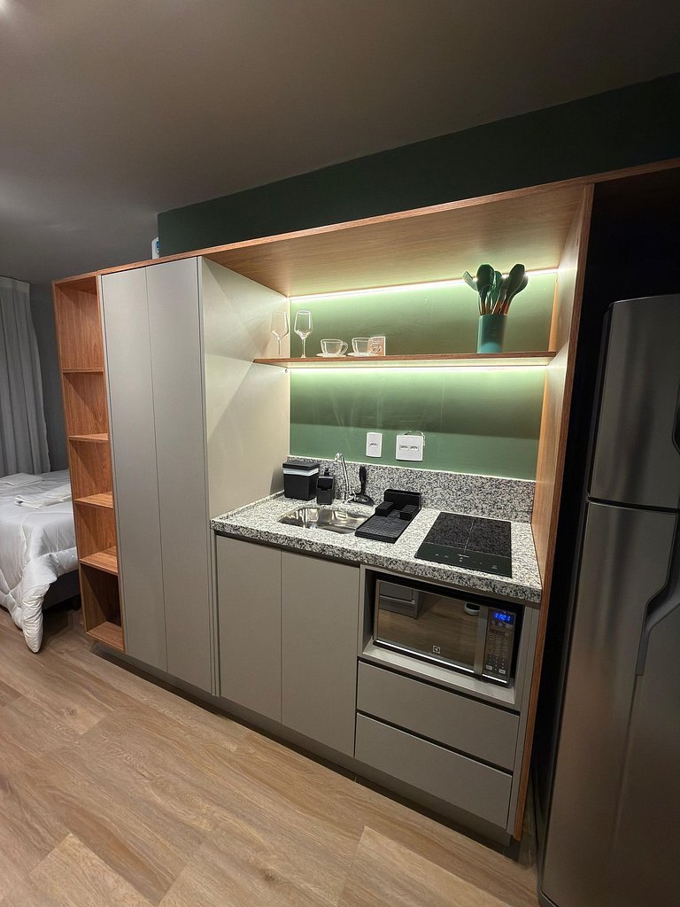 Studio aconchegante e bem localizado em Pinheiros