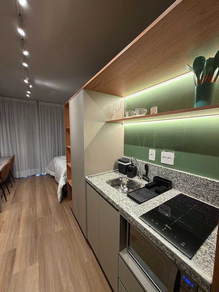 Studio aconchegante e bem localizado em Pinheiros