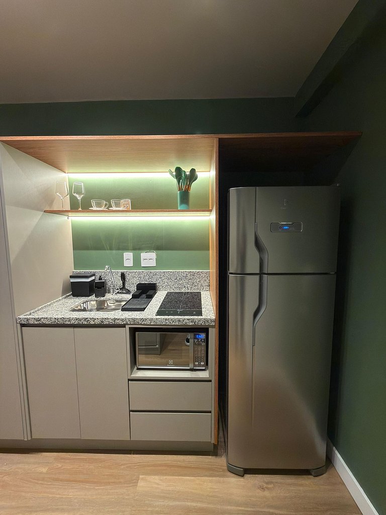 Studio aconchegante e bem localizado em Pinheiros