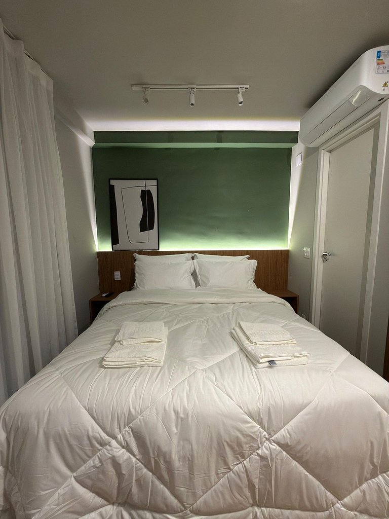 Studio aconchegante e bem localizado em Pinheiros