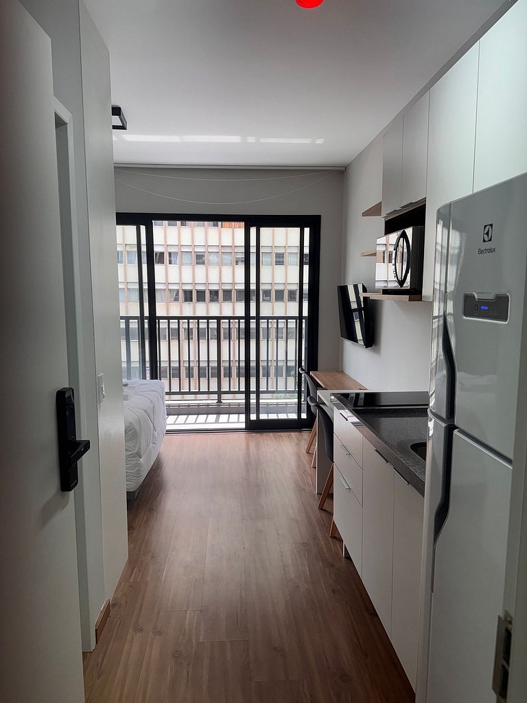 Studio próximo à Av. Paulista e Santa Cecília.