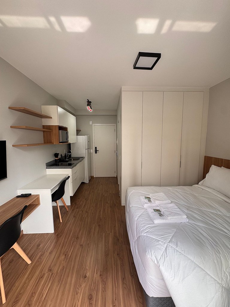 Studio Moderno perto da Paulista e Santa Cecília