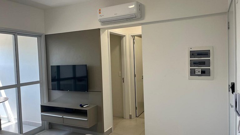 Apto completo com área gourmet em Bauru