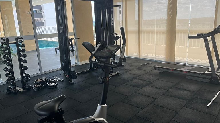 Apto completo com área gourmet em Bauru